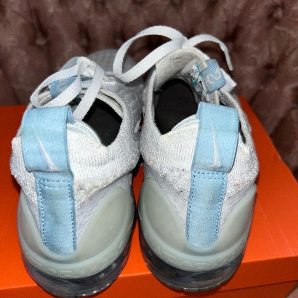 Nike Air Vapormax 2021 FK FlyKnit grey and ice blue - Picture 7 of 10